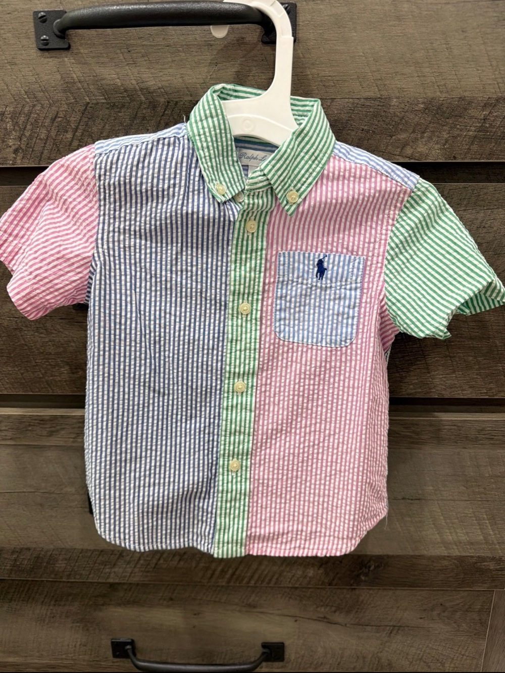 Ralph Lauren Seersucker Polo Button Down